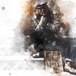 homeless man